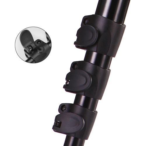 miliboo MTT702AWH Aluminum Alloy Tripod without Head (Category: Tripods & Monopods) located in Cheras. Submitted by snapstudiokl (Listing ID 1158290686, Image 2). Description: Price negotiable Ready Stock Ship Out From Kuala Lumpur Product Specifications Material Aluminum alloy Legs Tube diameter 24.6-29-34.2-39mm / 0.97-1.14-1.34-1.53 in Maximum Load Capacity 25kg / 55.12 lb Attachment 1/4″ screw, 3/8″ screw Weight 4kg / 8.82 lb Leg sections 4 F