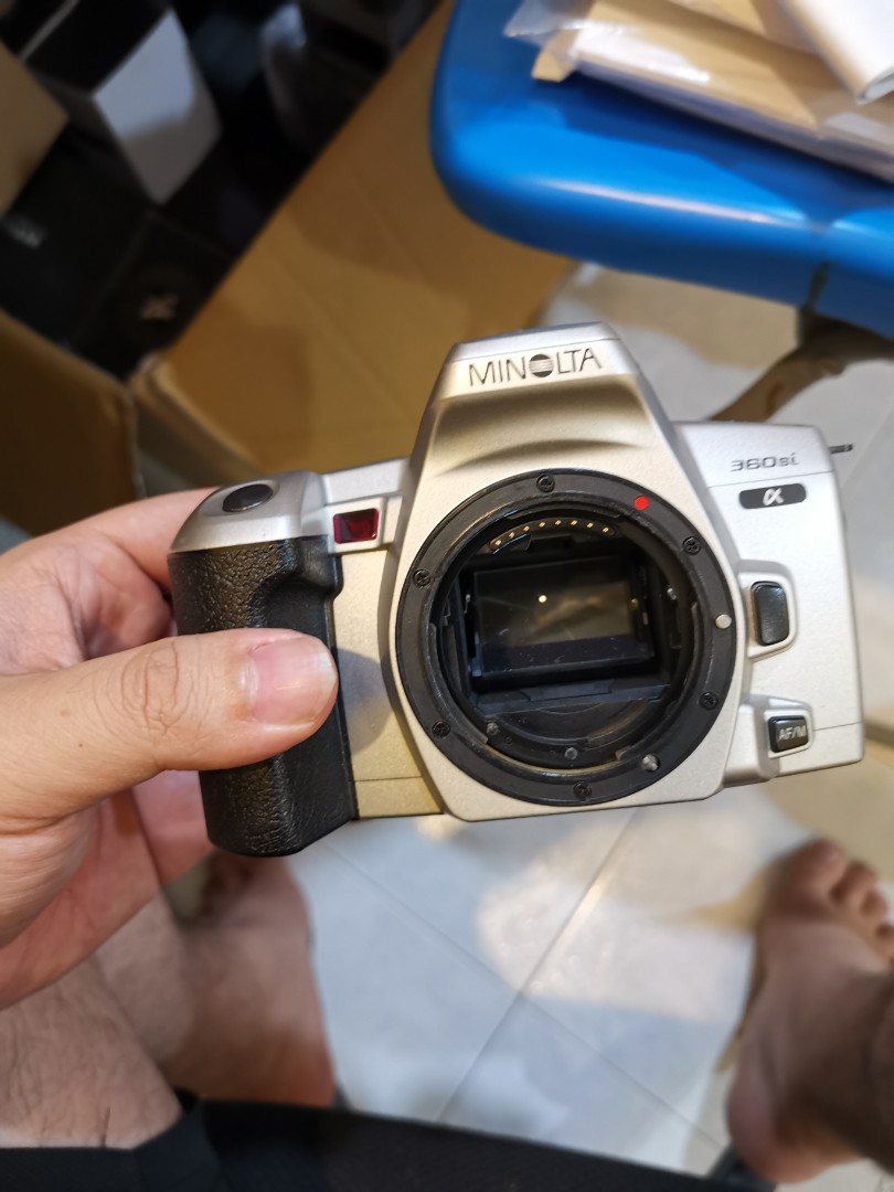 As Minhas Câmaras: Minolta Dynax 303si (1999