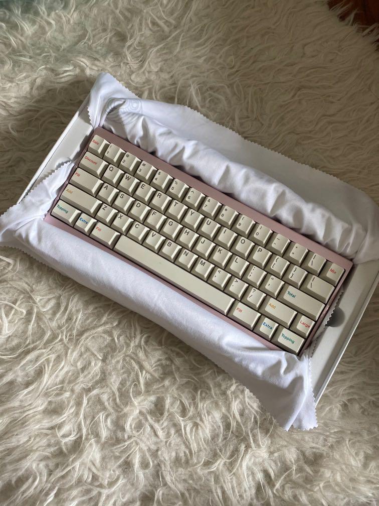 Monokei Kei - Blush pink premium custom mechanical keyboard