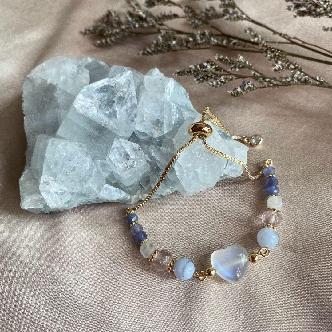 Real on sale moonstone bracelet