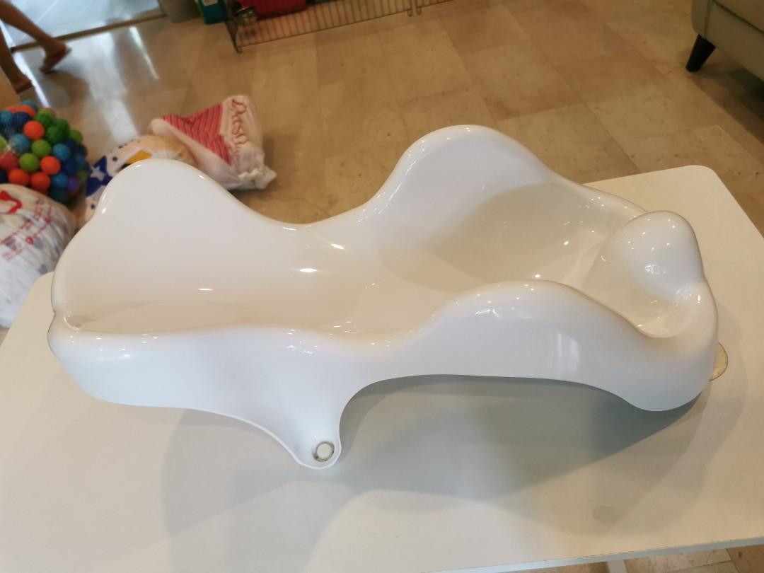 Mothercare Ergonomic Bath Support White, Babies & Kids, Bathing