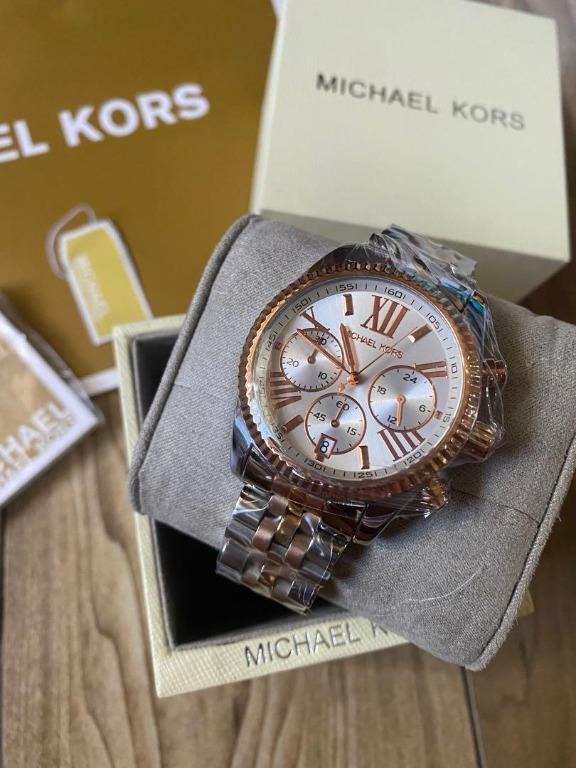 💥Mothers Day Sale 💃Michael Kors MK5735 Lexington Chronograph Tri-Tone  Ladies Watch, Women's Fashion, Watches & Accessories, Watches on Carousell