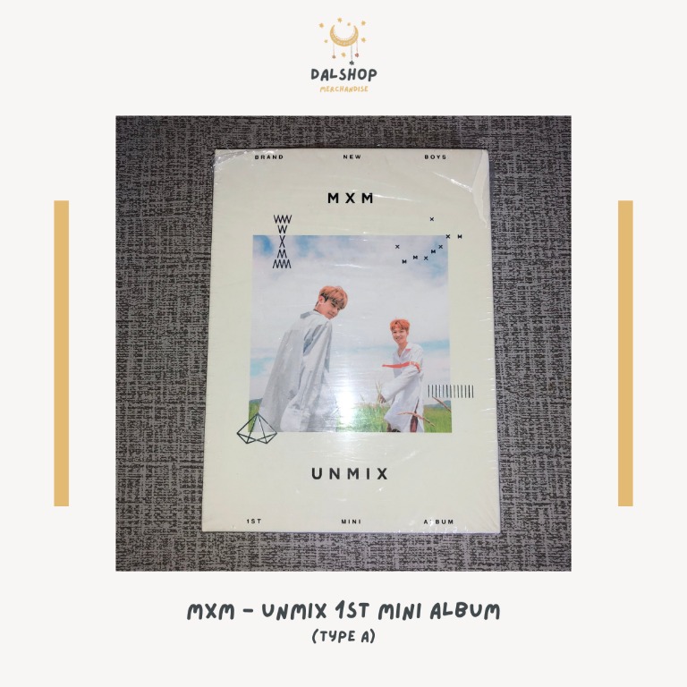 MXM - Unmix 1st Mini Album (A Type), Hobbies & Toys, Memorabilia ...