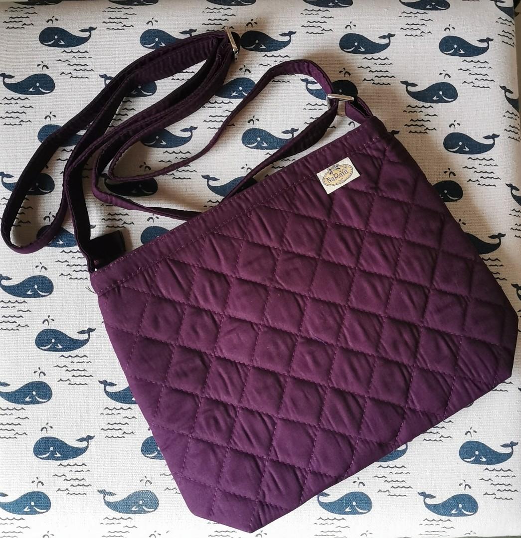 Naraya Purple Cross Body Bag, Women's Fashion, Bags & Wallets