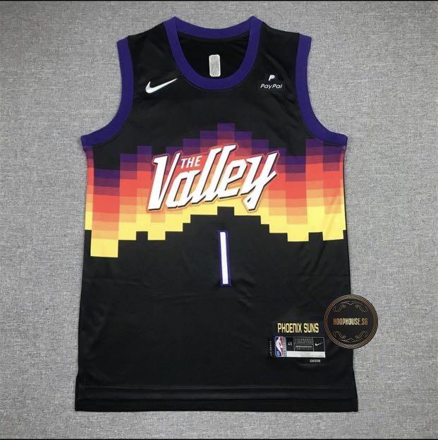 NBA Jersey Phoenix Suns Booker, Men's Fashion, Activewear on Carousell