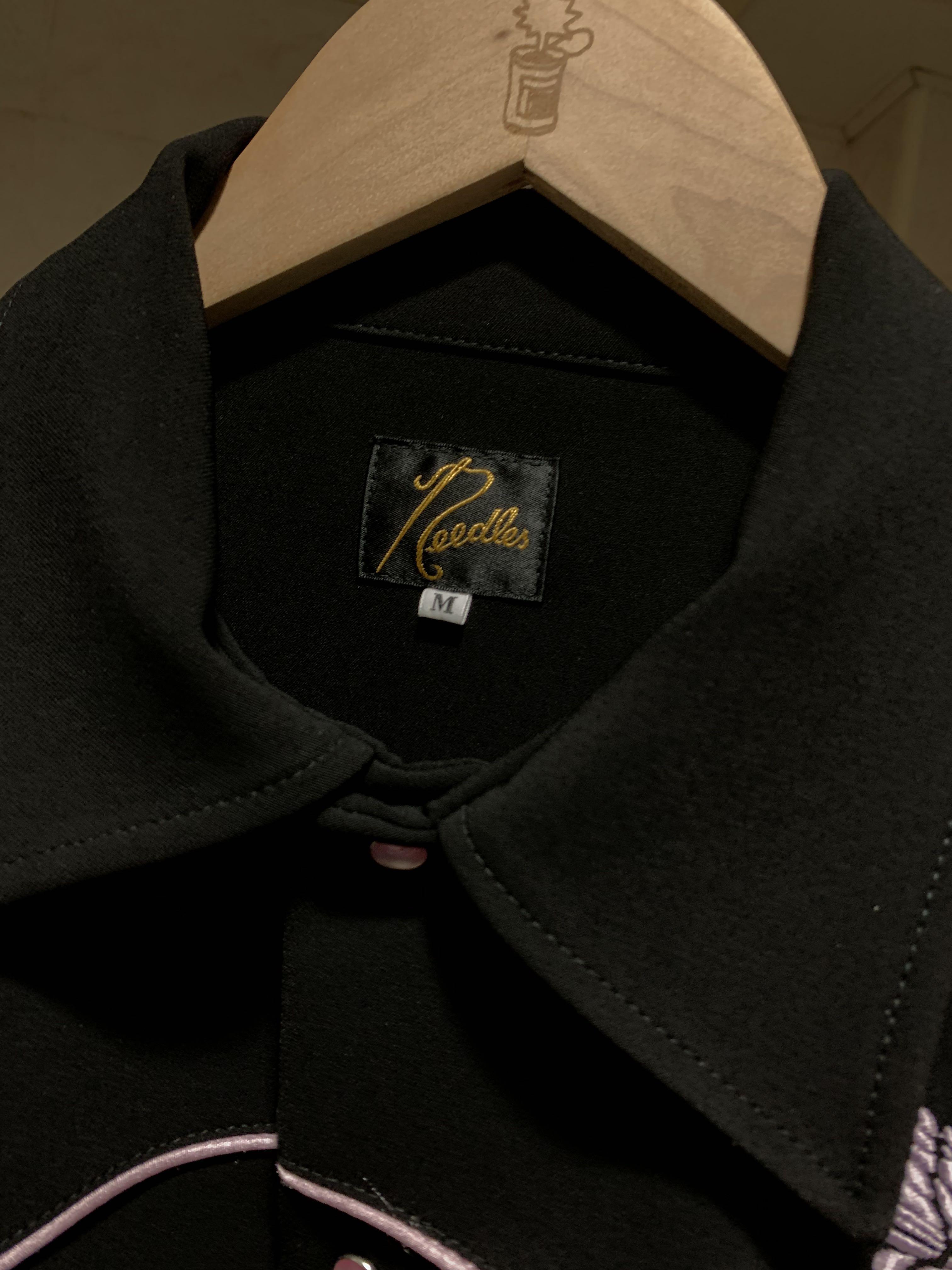 通販日本 cowboy jacket M ブラック パープル 新品 黒 紫 5-1