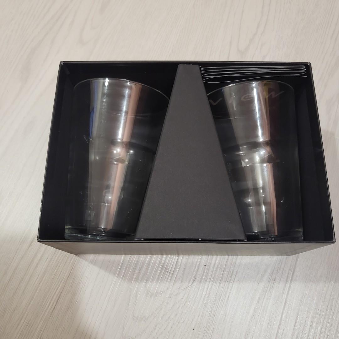 Nespresso View Recipe Glasses Set of 2, Furniture & Home Living