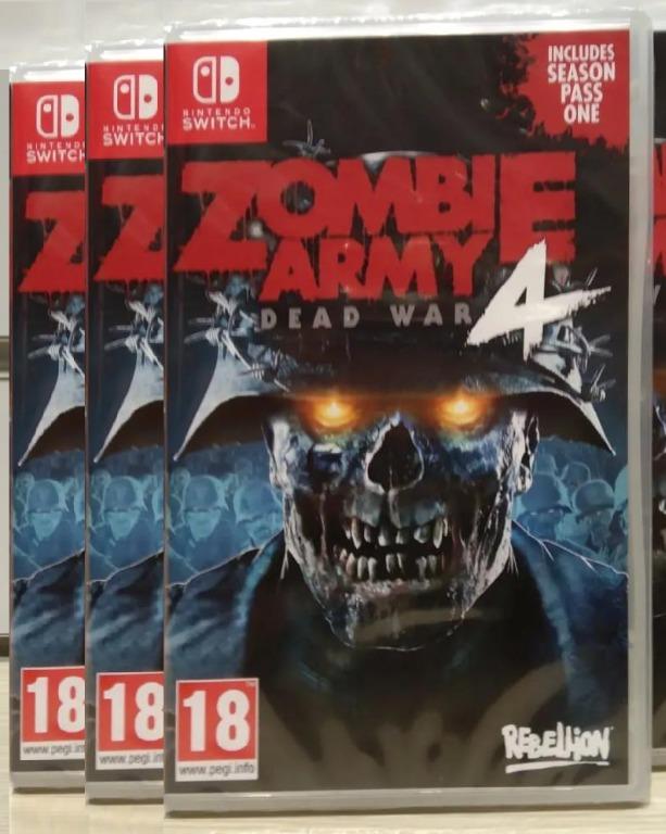 Zombie army shop 4 nintendo switch