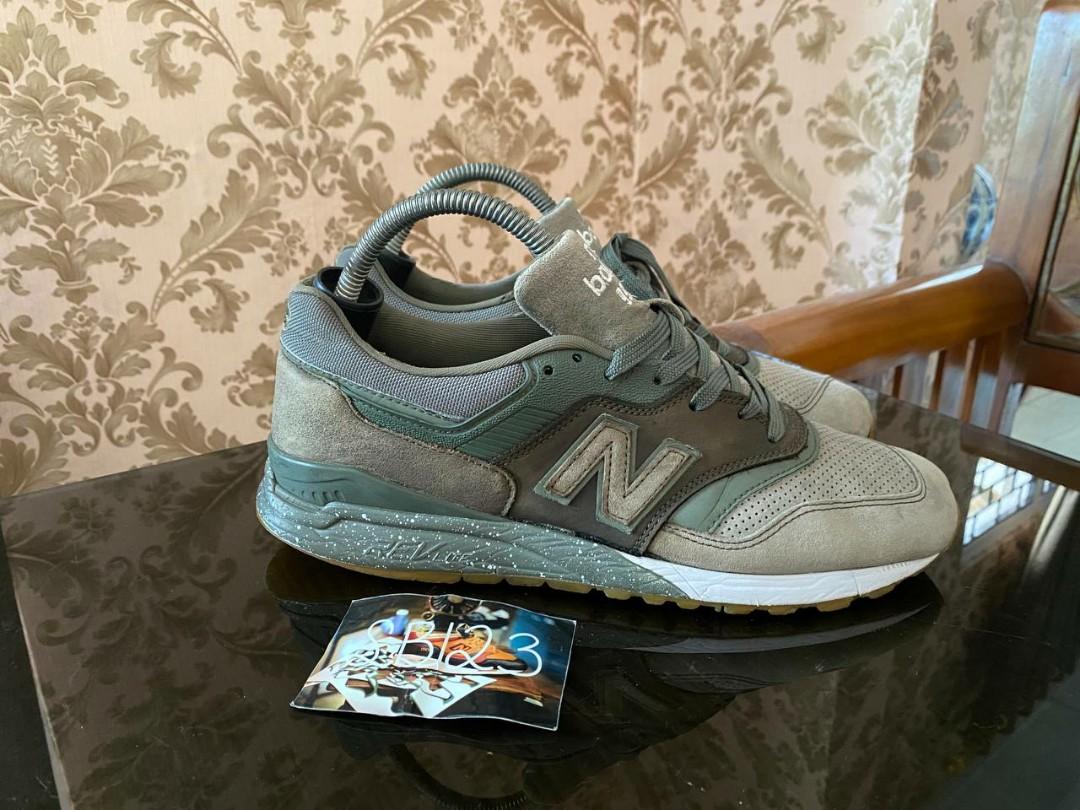 New balance 997.5 best sale olive