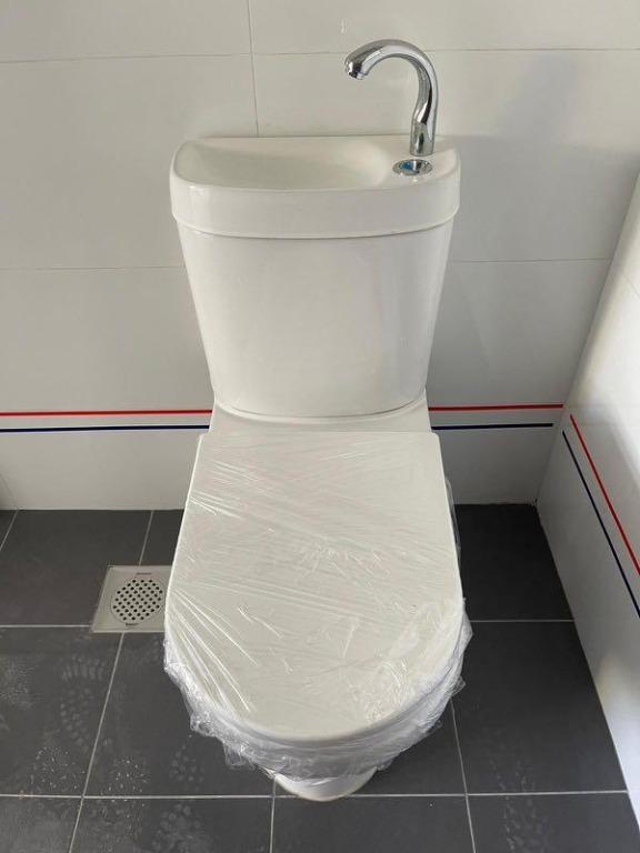 New Toilet Bowl Set, Furniture & Home Living, Bathroom & Kitchen