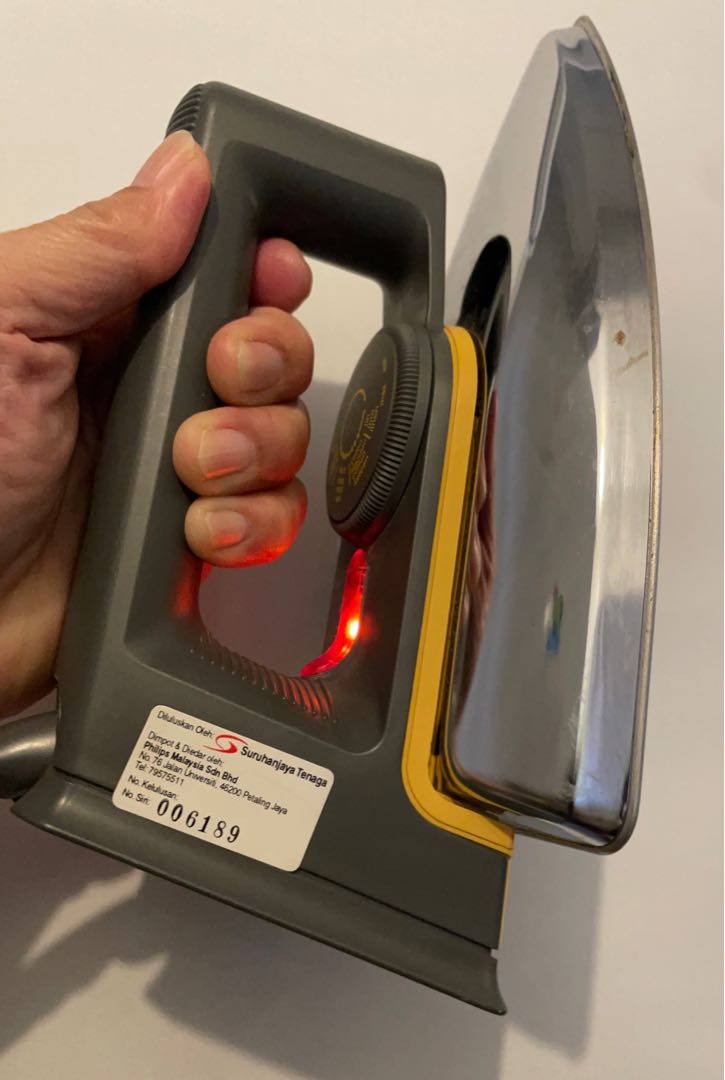 No steam 2025 iron