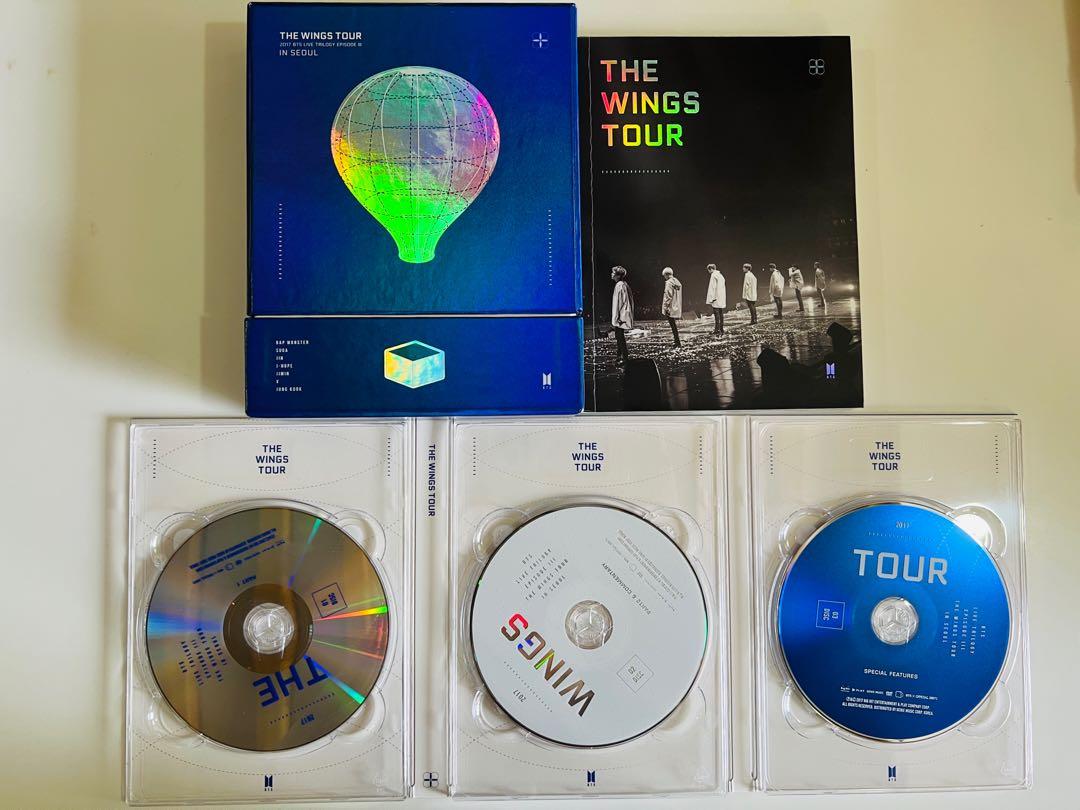 [Onhand] BTS Wings Tour DVD, Hobbies & Toys, Memorabilia & Collectibles