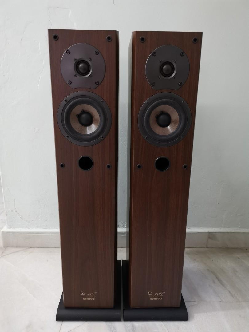 Onkyo D-205F Stereo 2 Ways Tower Floorstanding Speaker, Audio 