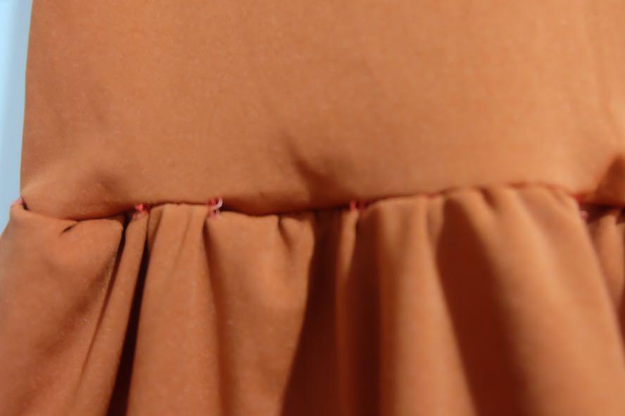 Orange/Rust Balloon casual dress (Category: Dresses) located in Makati City. Submitted by haci2020 (Listing ID 1158232309, Image 2). Description: Selling at a low price! (Never worn) With some loose threads (maybe due to low quality material) *but in good condition Fits small to medium frames Mode of payment: Gcash and BPI only.