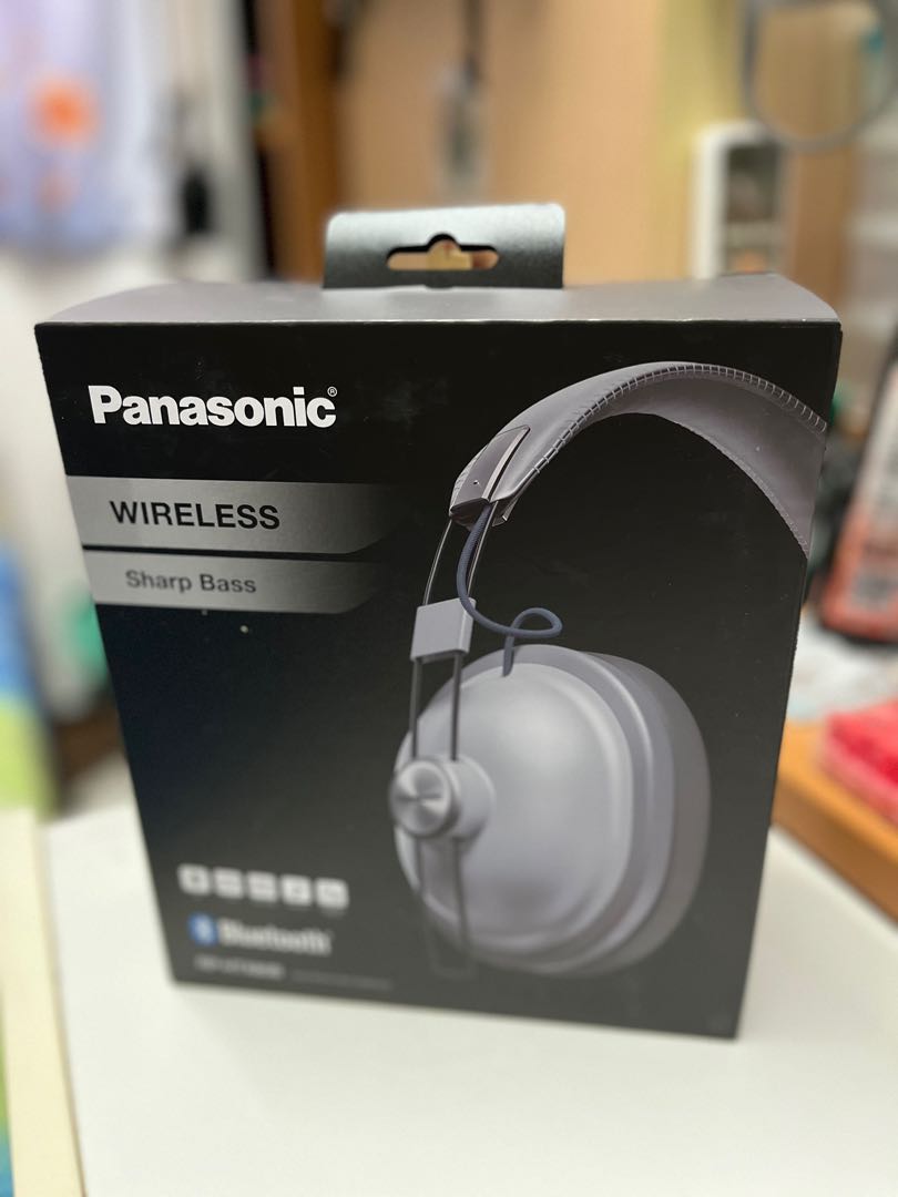 Panasonic RP-HTX80B藍芽耳機, 音響器材, 頭戴式/罩耳式耳機- Carousell