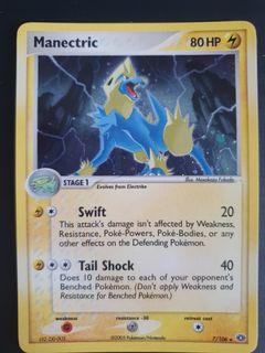Pokemon TCG PTCG Manectric 7/106 Holo Ex Emerald