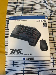 【ps4】HORI  TAC K1 Tactical mechanical keypad for PlayStation gaming by HORI