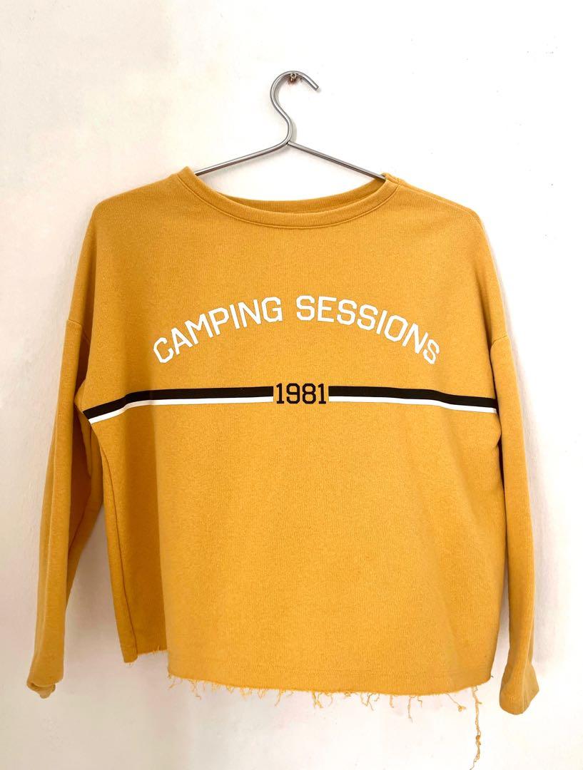 Pull and on sale bear yellow sweater