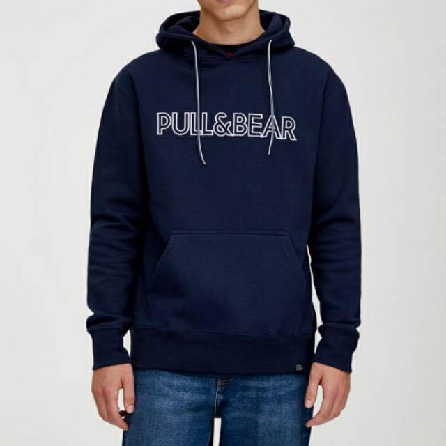 Pull and bear deals logo hoodie women s