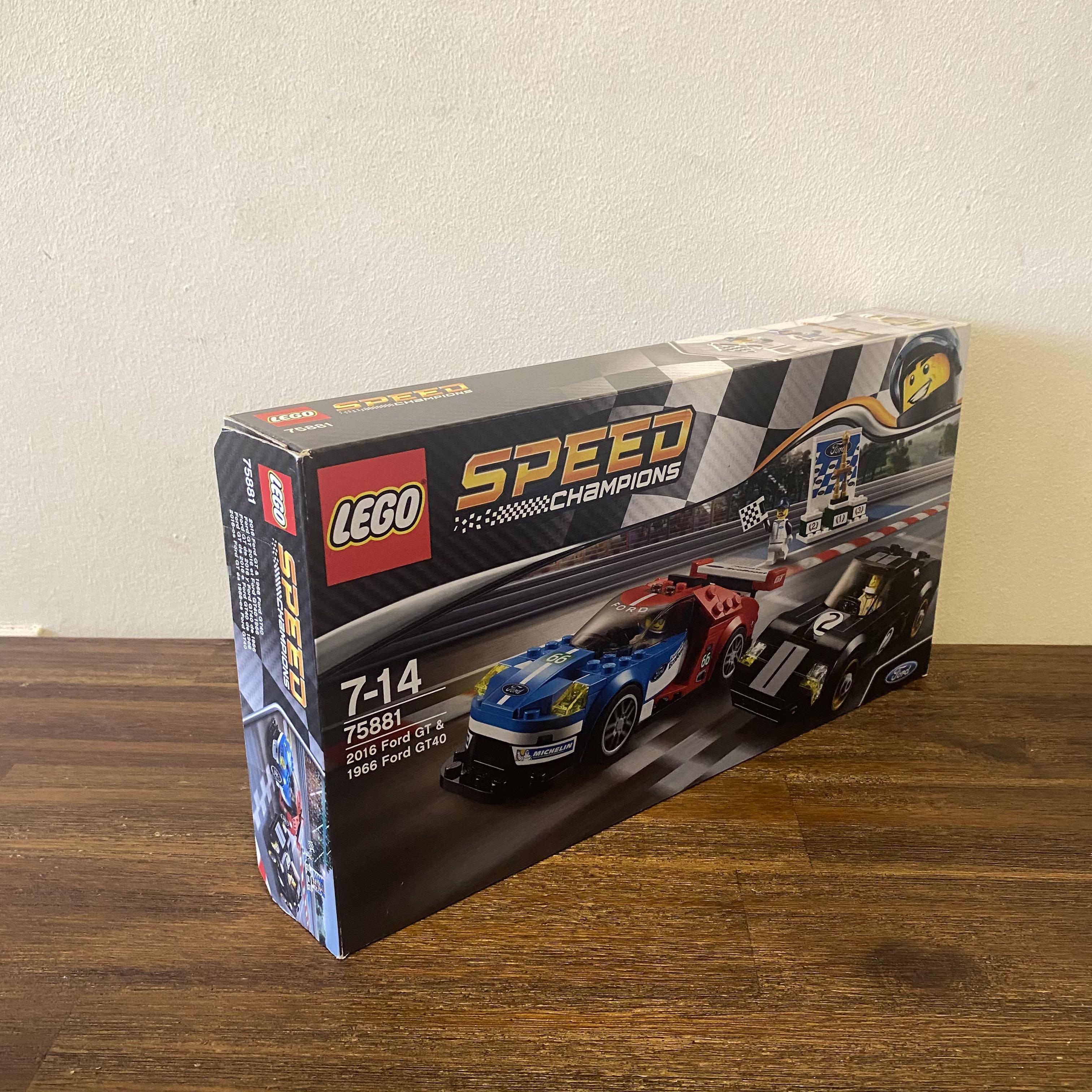 LEGO 2016 Ford GT & 1966 Ford GT40 Set 75881