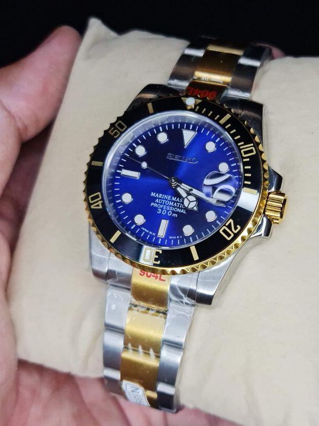 Seikolex Homage Mod Watch (Category: Luxury Watches) located in Manila. Submitted by markwrist07 (Listing ID 1080022653, Image 2). Description: Seikolex Homage Mod 40mm are now available! PM us for orders! 🙏 The New and Improved 904L stainless steel Seikolex Homage Mod 40mm -SUBMARINER -YACHTMASTER -GMT - EXPLORER 36mm/40mm -OP 36mm/40mm -DATEJUST 36mm/40mm CUSTOM MOD REQUEST ARE ALSO WELCOME! BUILD YOUR OWN DESIGN! https://www.facebook.com/grou