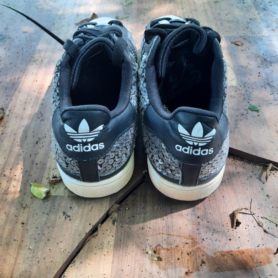 Sepatu adidas superstars bling bling
