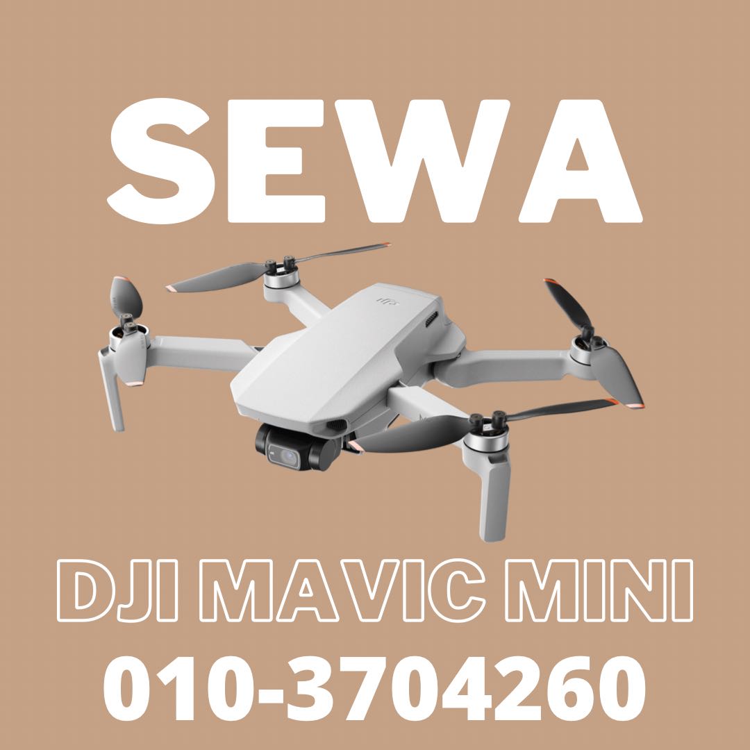 Sewa Drone DJI Mavic Mini Murah Rental Photography Drones on