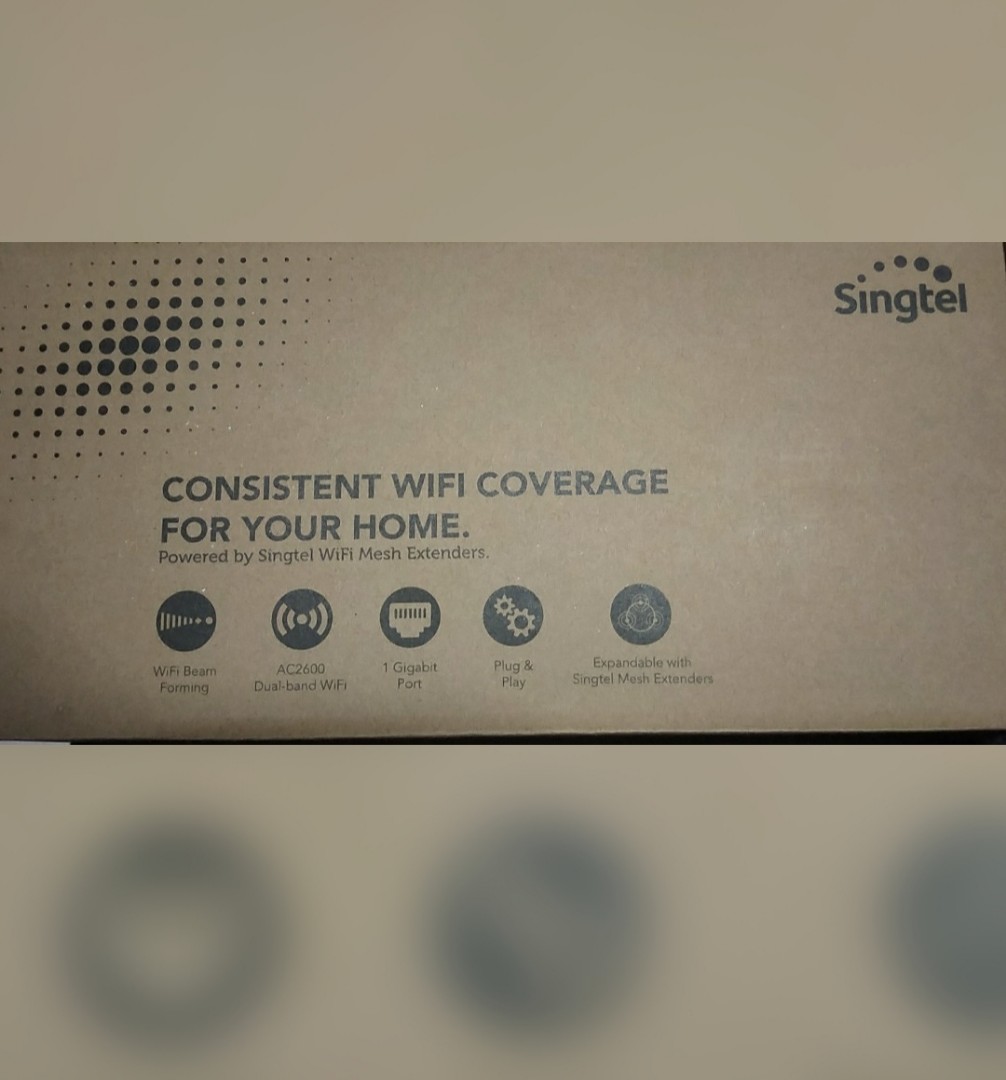 Singtel mesh extender ac2600 clearance