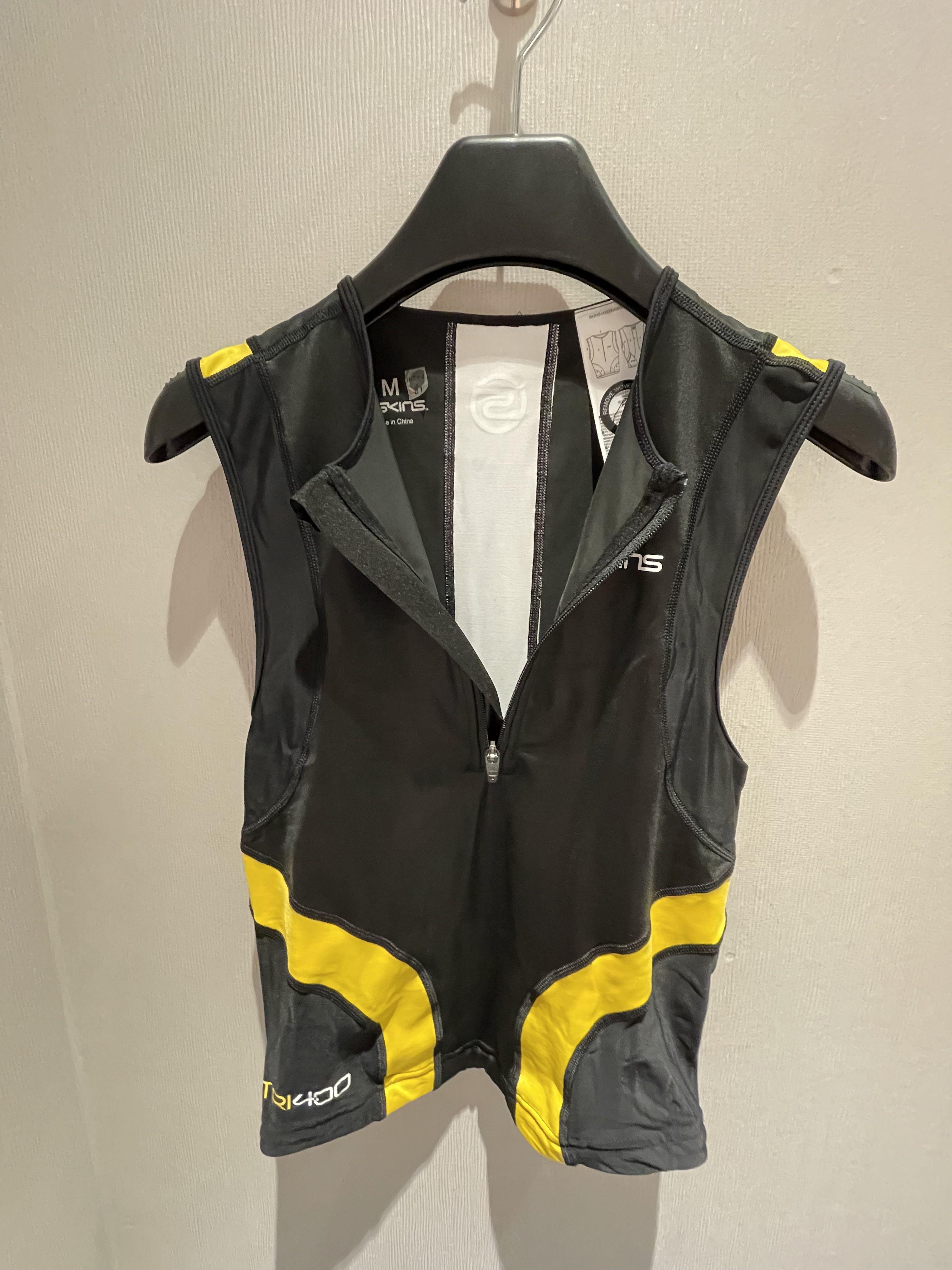 SKINS DNAMIC ULTIMATE K-PROPRIUM X-FIT - TIGHTS - MEN'S - UTILITY/BLACK  size:S, 男裝, 運動服裝- Carousell