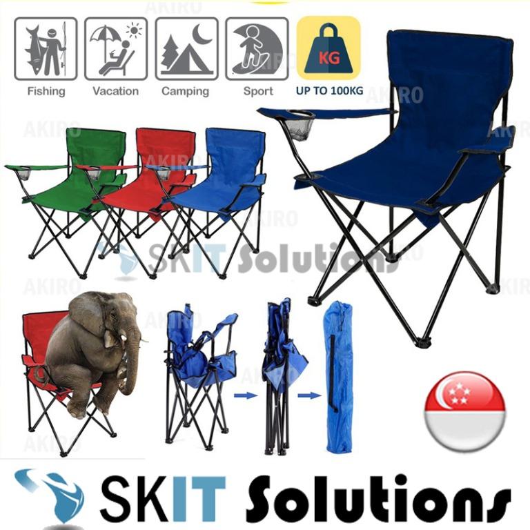 Large fold online up chair