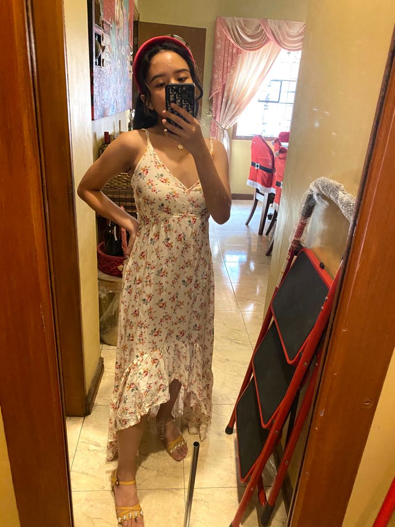 Stradivarius top maxi dress