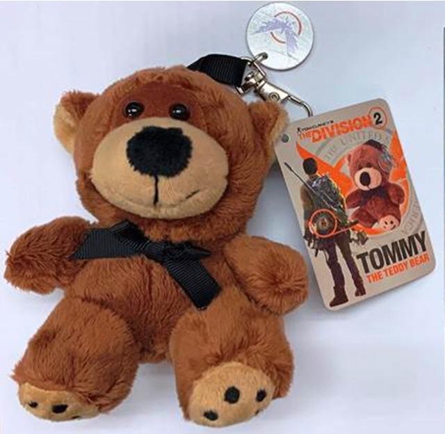 Ubisoft The Division 2 Tommy The Teddy Bear 6.5-Inch Plush Hanger 