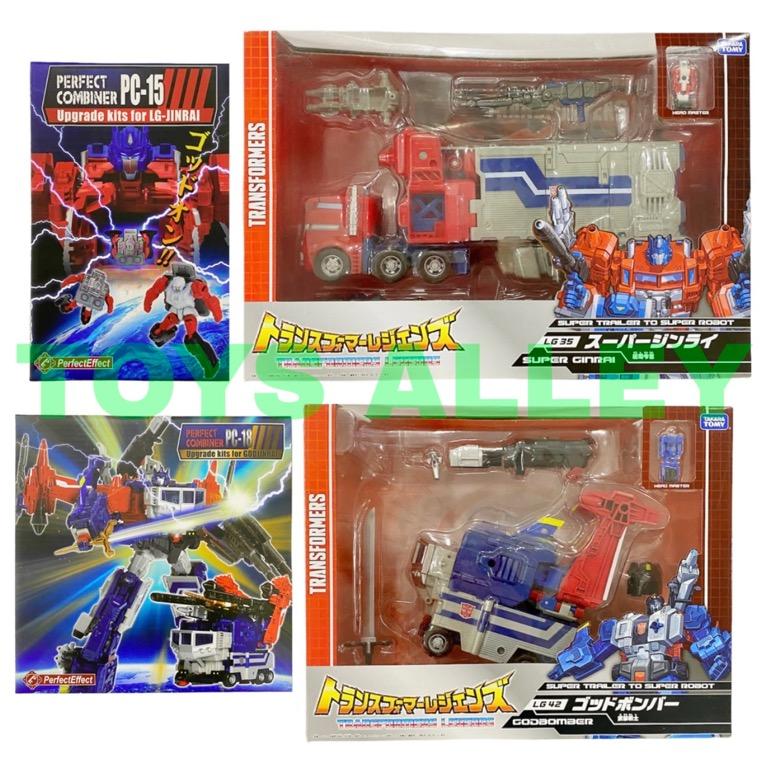 Transformers Legends Lg 35 42 God Ginrai Perfect Effect Pc 15 Pc 18 Upgrade Kit Hobbies Toys Toys Games On Carousell