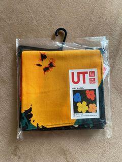 UT Uniqlo x Andy Warhol Abstract Floral Handkerchief