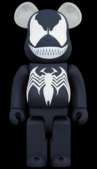 In Stock] BE@RBRICK x Marvel Venom The Amazing Spider Man 1000 