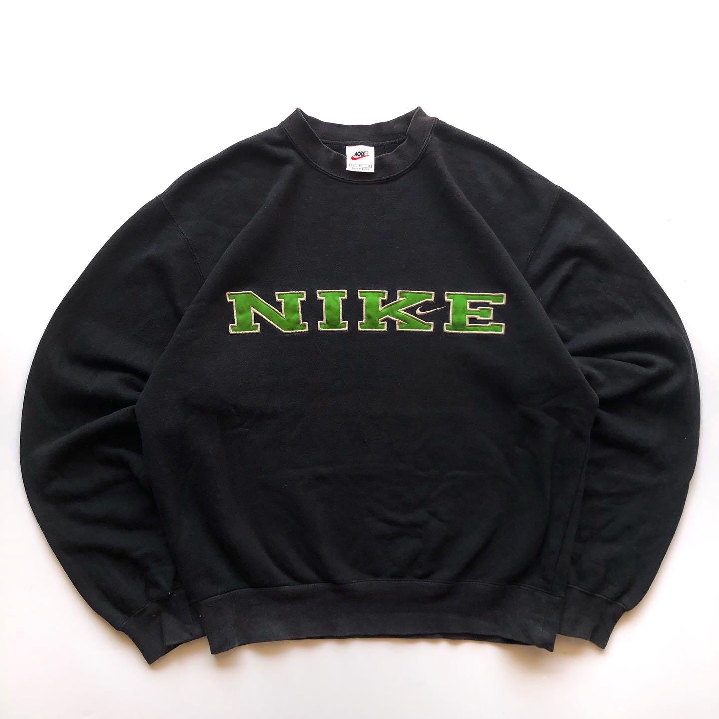 Vintage 90 s Nike spellout sweatshirt vtg rare swoosh