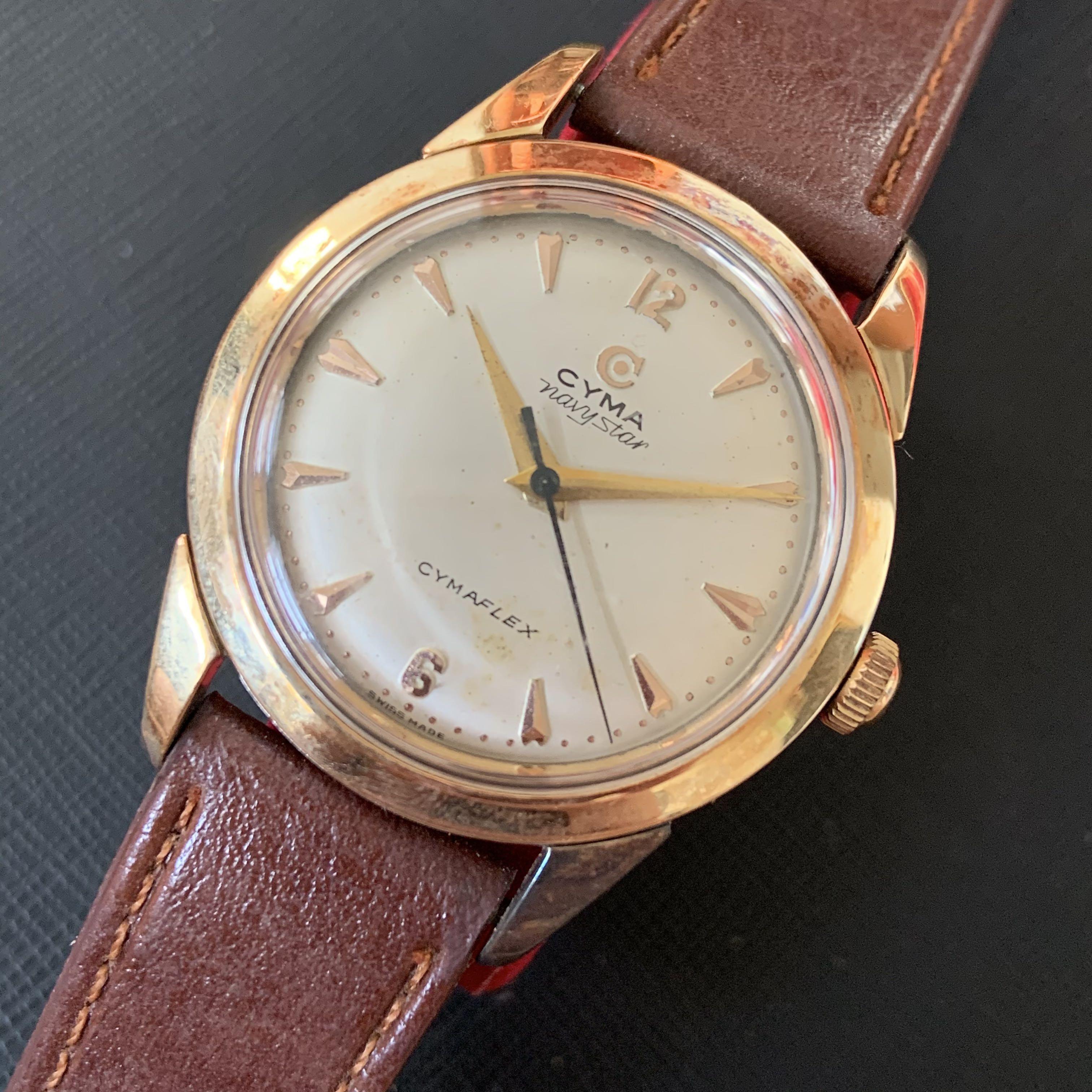 Vintage Cyma NavyStar Watch