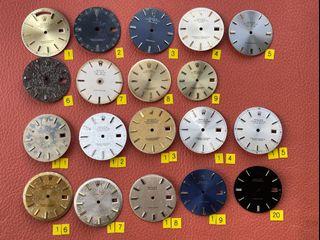 Vintage Rolex watch dial