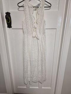 White summer dress