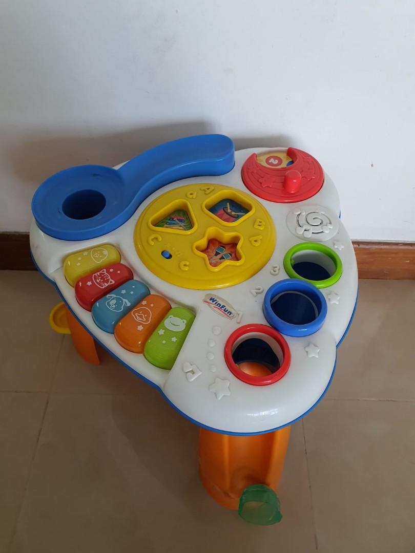Winfun Balls N Shapes Musical Table Babies Kids Infant