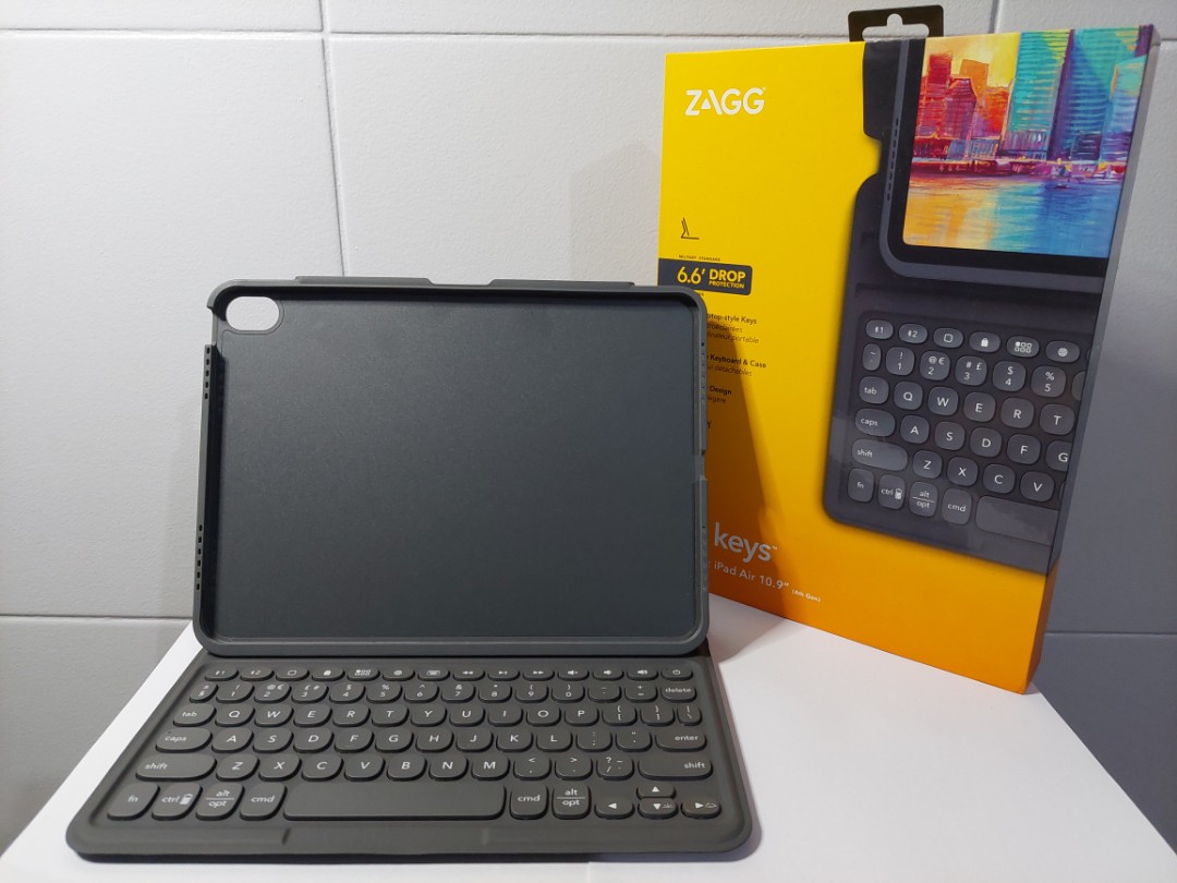 Zagg Pro Keys Keyboard Case for Ipad Air 4, Mobile Phones & Gadgets