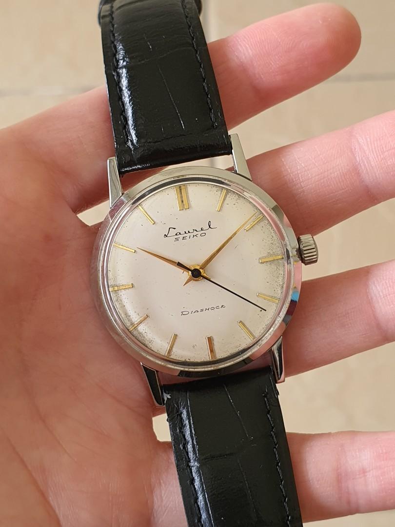 1950s Seiko Laurel vintage watch rare, Men's Fashion, Watches &  Accessories, Watches on Carousell