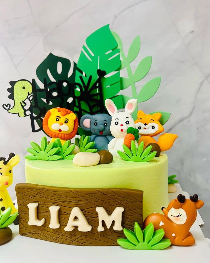 gateau #anniversaire #jungle #safari #lemondedekita #alsace #cakedesigner # cakedesign #animaux # birthday #birthdaycake #jeep #artisan  #artisansurinsta #cm_als…