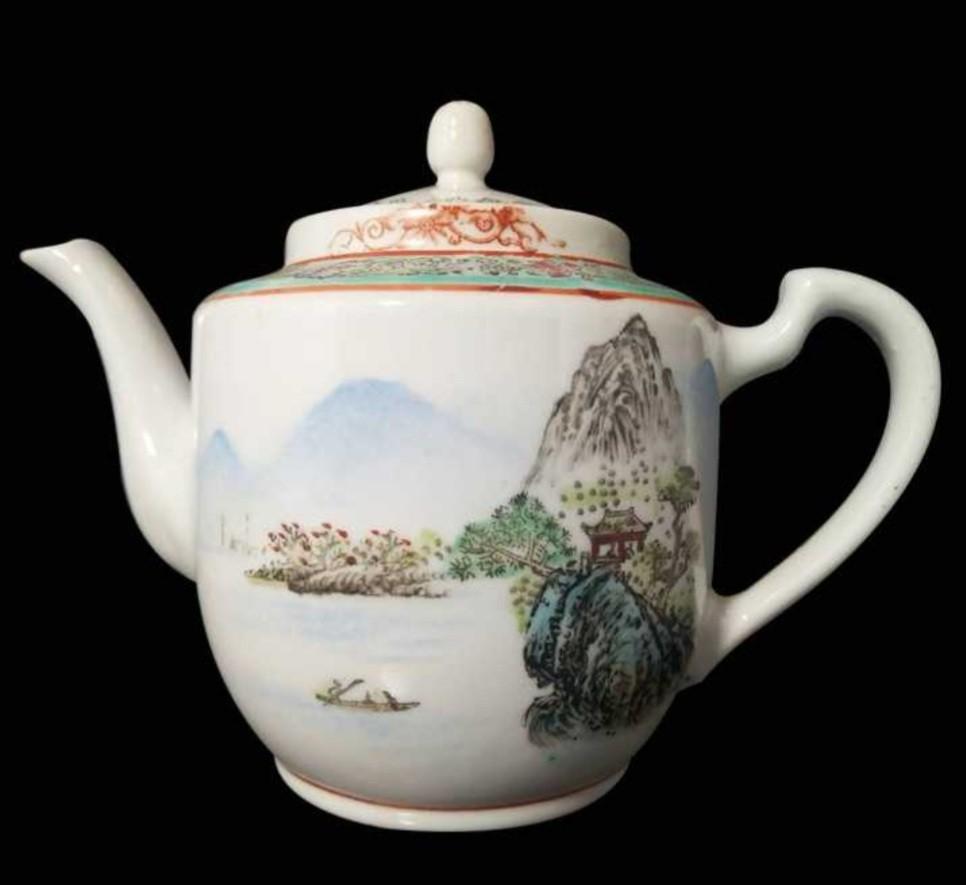 中国景德鎮茶壺煎茶道具茶器年代品输出品-