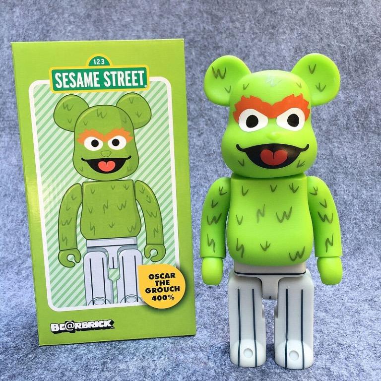 77%OFF!】 bearbrick Sesame Street oscar 400% kead.al