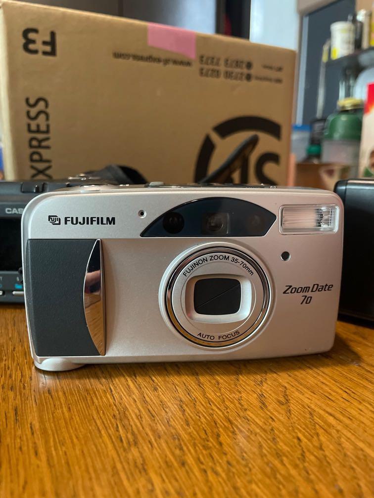 舊相機 菲林 Fujifilm zoom date 70, 攝影器材, 相機 Carousell