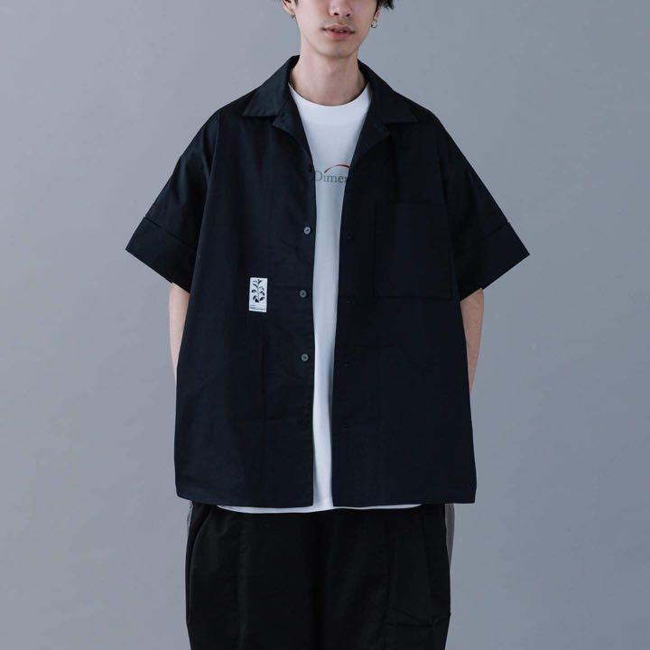 訂購！ 口袋襯衫Melsign - Label Pocket Shirt - Navy （藍色） Goopi