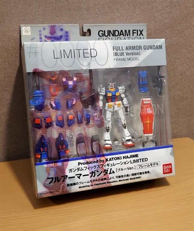 全新Gundam Fix Figuration GFF 0000 Limited FA 78 Full Armor Blue 