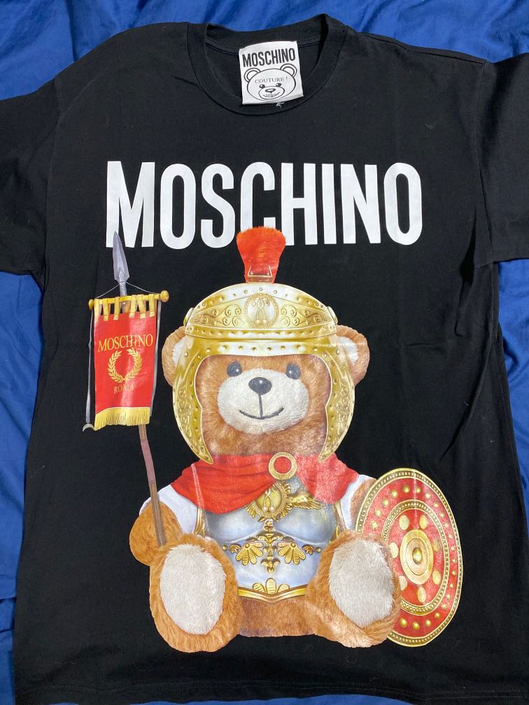 Moschino Couture Roman Soldier Bear tee 