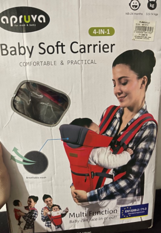 Apruva baby carrier, Babies & Kids, Going Out, Carriers & Slings on